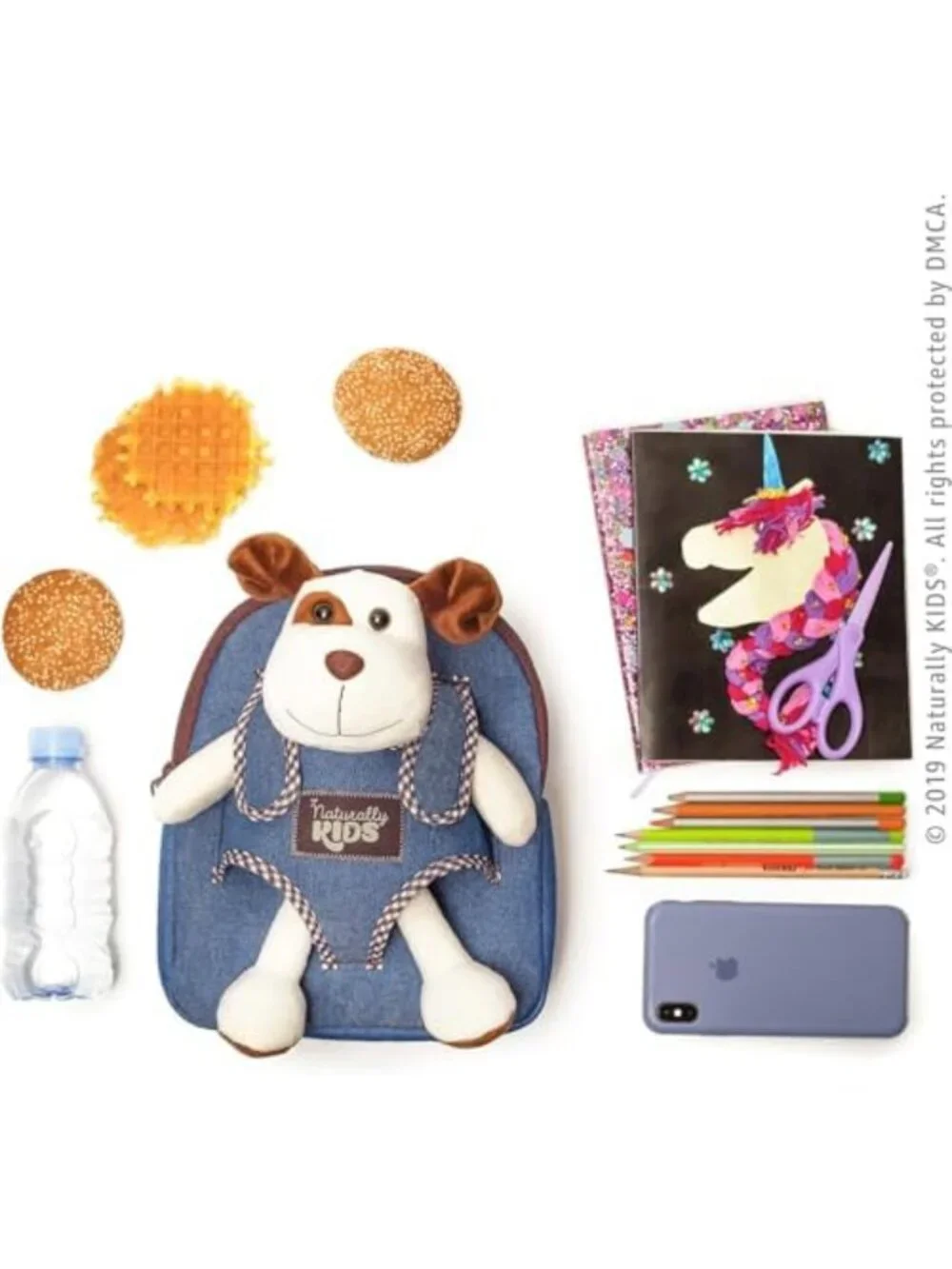 Adorable Toddler Backpack with Plush Dog Toy - Perfect Kids Gift for Ages 2-5